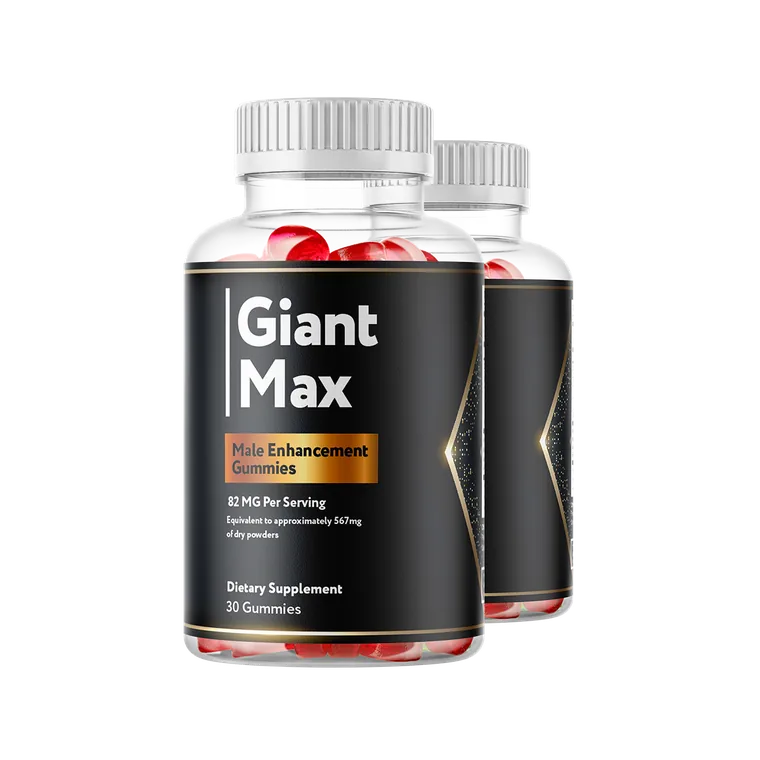GiantMax male enhancement gummies bottle